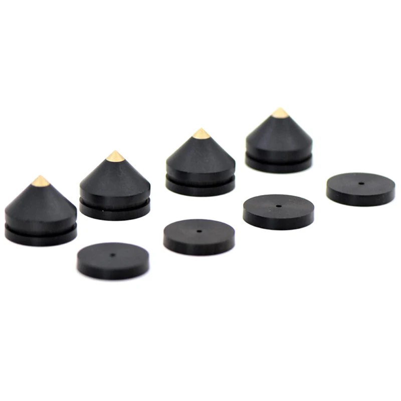 4 комплекта акустических систем подставка для ног коврик деревянный эбеновый