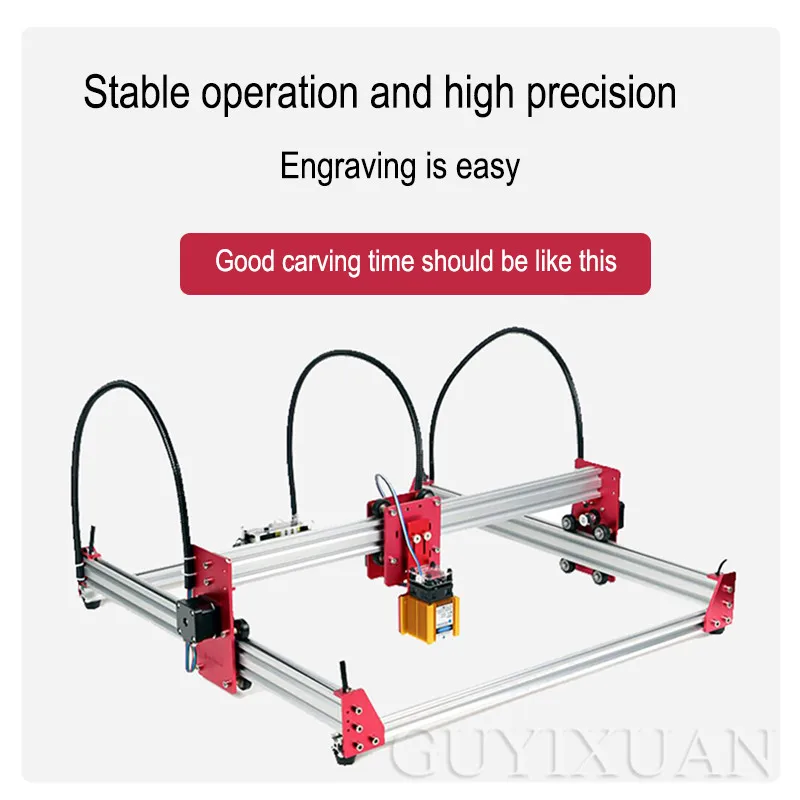 

6kg metal stainless steel leather wood engraving machine Lettering spray paint marking machine DIY laser CNC engraving machine