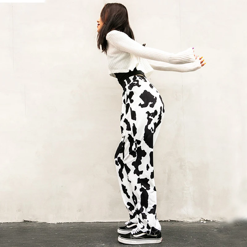 

New Latin Dance Pants Female Adult Practice Clothes Elastic Waist Loose Ballroom Dancing Trousers Sport Samba Black Pants BL5058