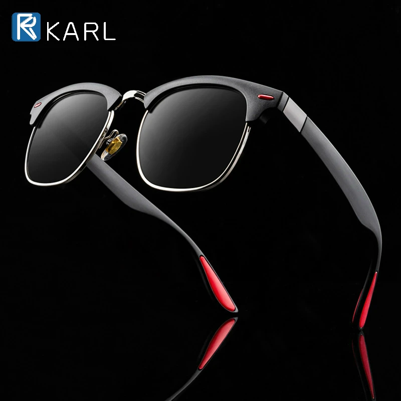 Солнцезащитные очки в ретро стиле для мужчин и женщин модные Поляризационные