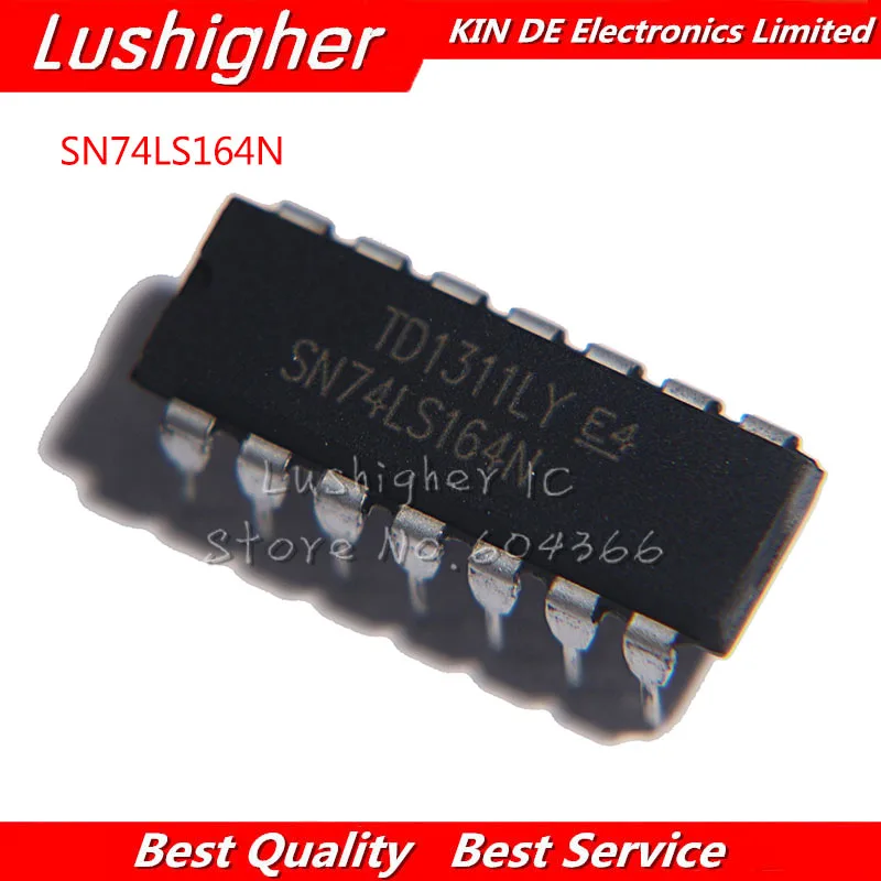 10 шт. SN74LS164N SN74LS164 74LS164 DIP новый оригинальный IC | Электронные компоненты и