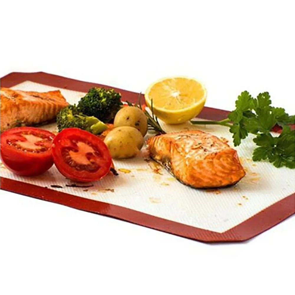 

Durable Silicone Baking Mat Non-Stick Cookies Sheet Oven Mat Healthy Homewares