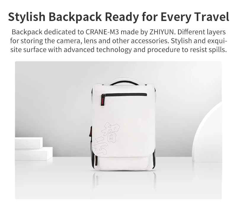 zhiyun official prpt08 storage backpack for crane m3 handheld camera gimbal accessories free global shipping
