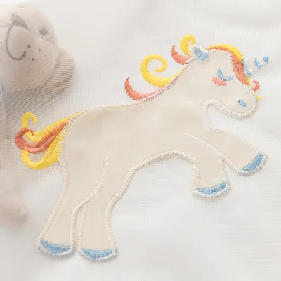 

Cute Cartoon Curtains for Living Dining Room Bedroom Cartoon Children's Bedroom Pony Curtains Blue Pink Finished Curtains