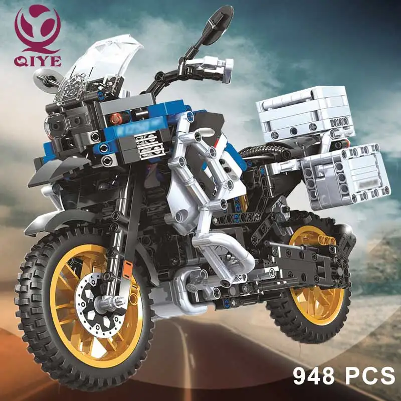 Новинка 2020 Technic lepining модель мотоцикла Creator MOC спортивный гоночный автомобиль