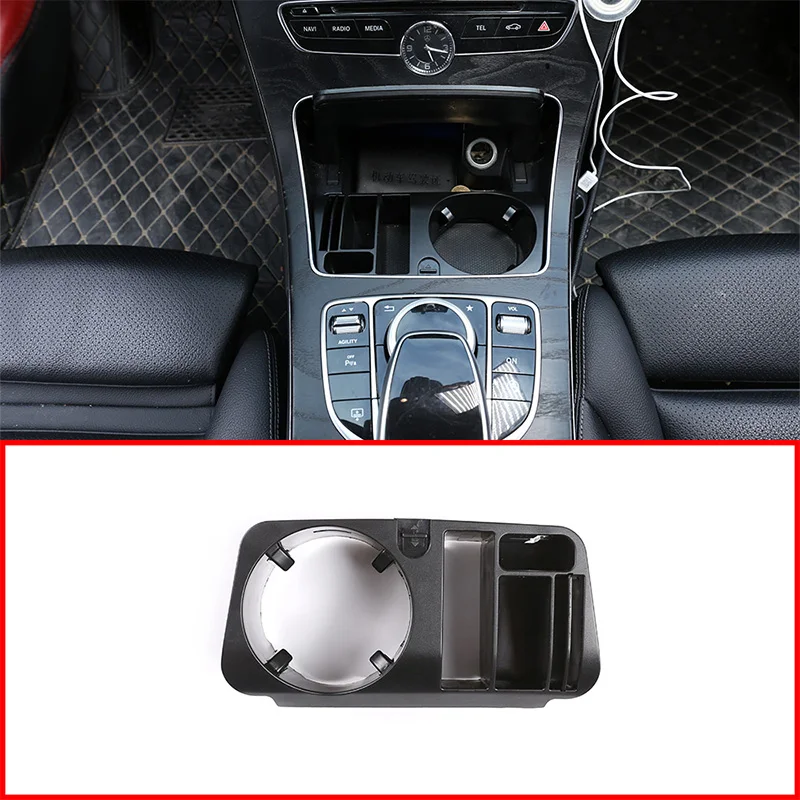 Центральный ящик для хранения Mercedes Benz C E GLC Class W205 W213 X253 2015 2018 подставка держатель