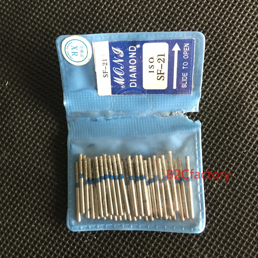 Стоматологические алмазные боры FG высокой скорости для полировки сглаживания SF