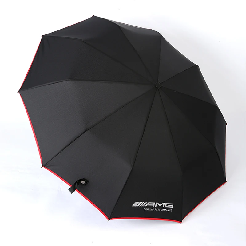 For Mercedes Benz Logo Car Umbrella Women Men AMG A B C E S Class CLA GLA GLB GLC GLE GLK GLS CL W204 W210 W211 Accessories | Дом и сад