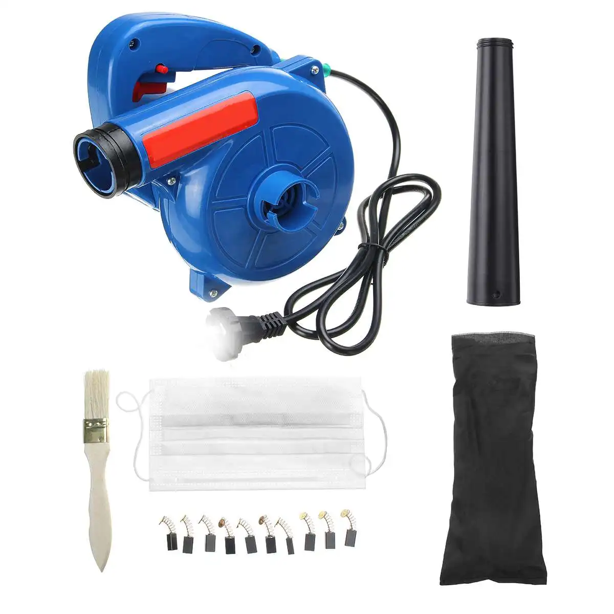 

Drillpro 900W 2in1 Rechargeable Air Leaf Blower Dust Collector Computer Car Cleaner Cordless Vacuum Cleaner Electric Power Tool