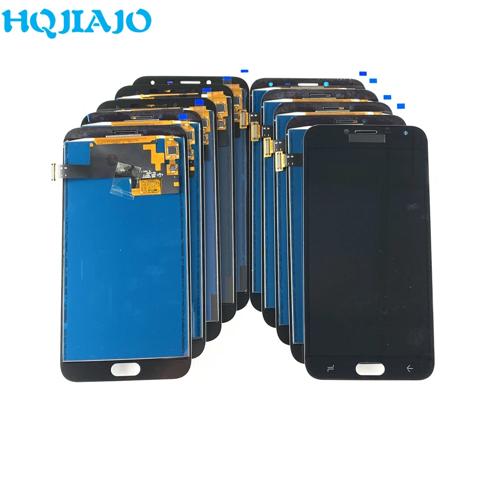 10 шт./лот для Samsung J400 J4 настраиваемый ЖК дисплей сенсорный экран дигитайзер сборка