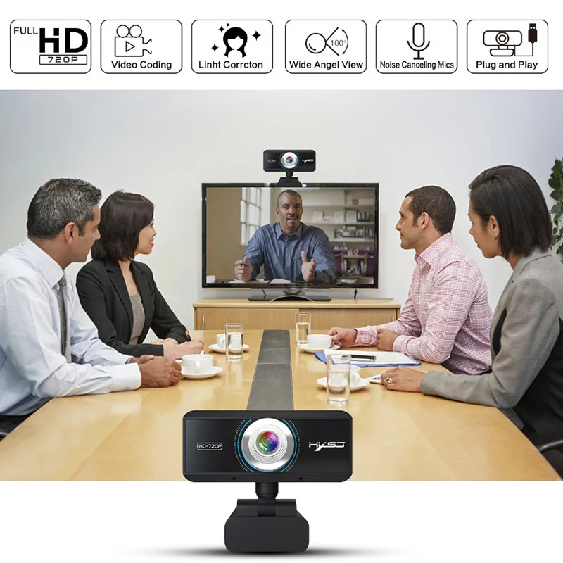HD 720P веб-камера сетевая видеокамера видео-чат поддержка ТВ-видео-конференции
