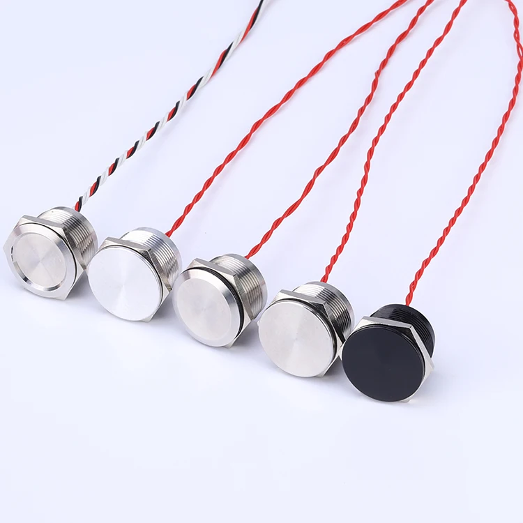 25 мм мгновенная нержавеющая сталь IP68 Водонепроницаемый нормально открытый 300