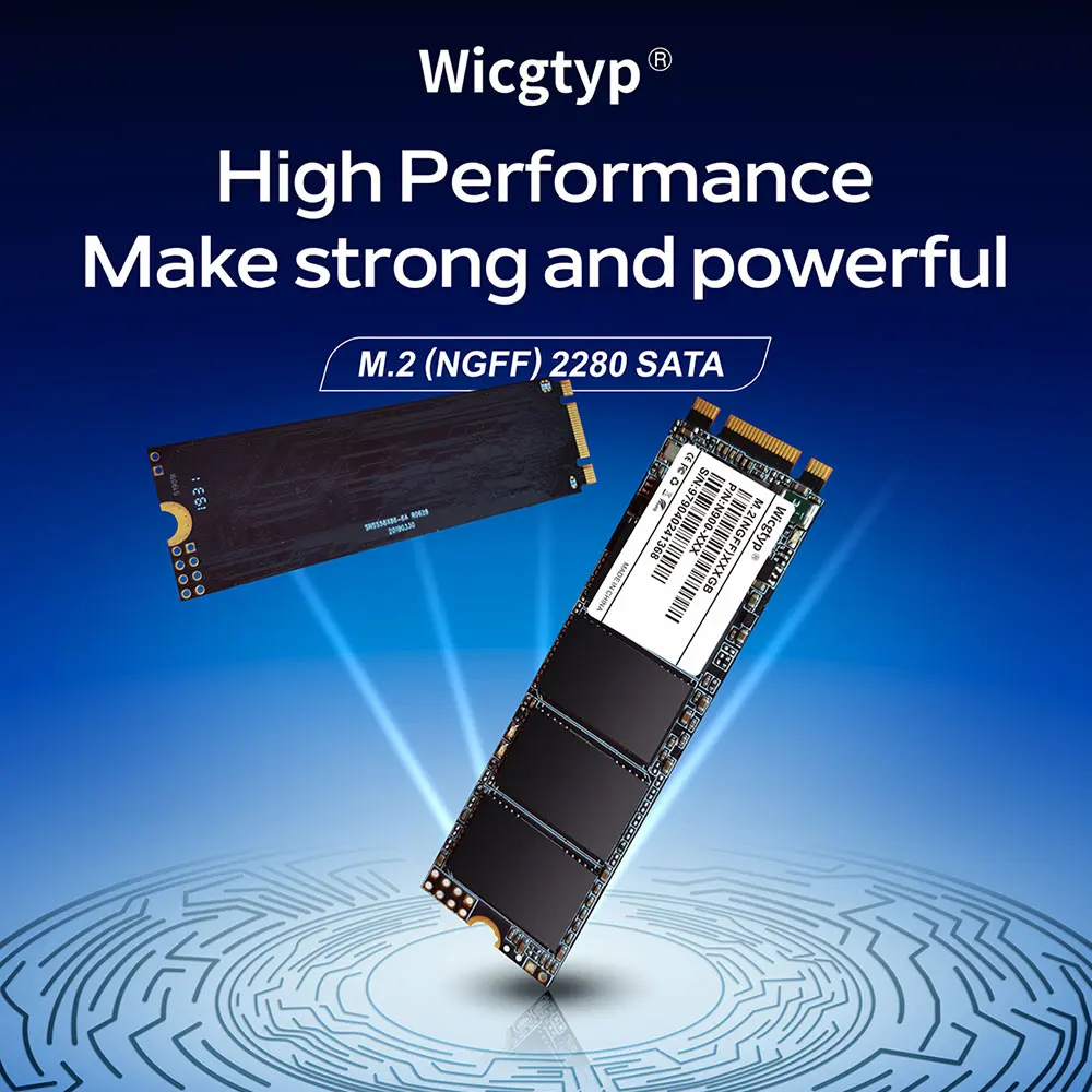 Wicgtyp M.2 SATA SSD 512GB HDD M2 NGFF SSD M.2 2280 mm 512gb HDD disco duro для компьютера ноутбука Xiaomi