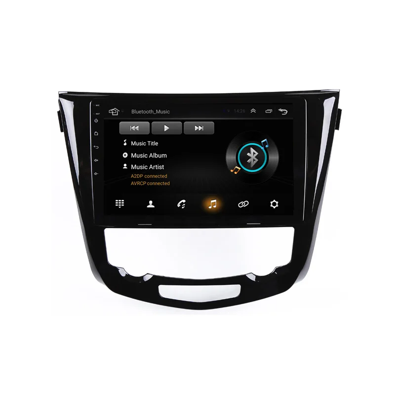 1" 2.5D ips Android 9,1 автомобильный DVD мультимедийный плеер gps для Nissan Qashqai j11/X-Trail- автомобильный Радио DSP 32EQ навигация