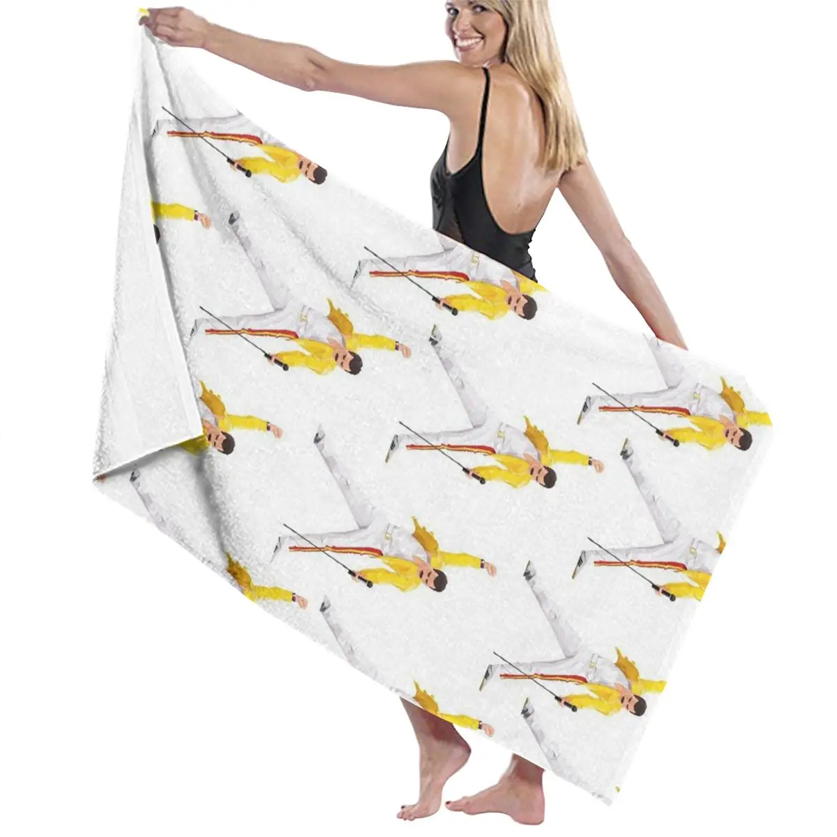 Фредди Меркури Queen-Rock-Band полотенца для ванной комнаты из микрофибры волос