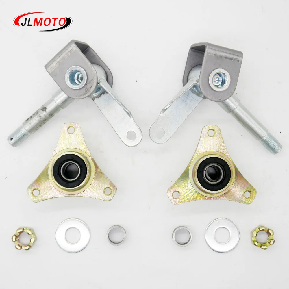 1 пара 6 7 дюймов шпиндель для кастета колеса с Ступицей Колеса подходит DIY 110cc 168 200F