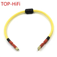 top hifi usb auido cable dac a b digital red copper silver plated usb 2 0 type a to b male audio cable