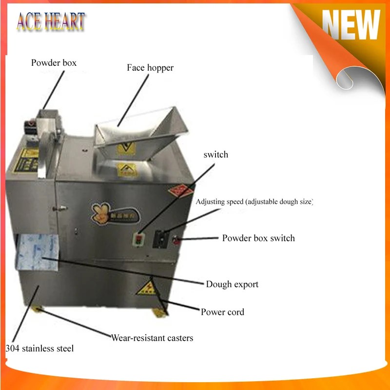 Коммерческий автоматический делитель теста автоматическая машина для резки с