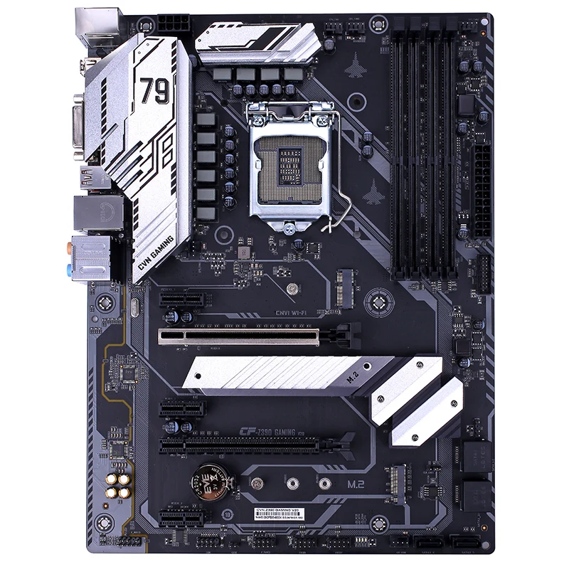Цветная игровая материнская плата LGA1151 HDMI DDR4 Z390