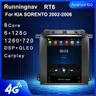 Runningnav для Kia Sorento 2002 2003 2004 2005 2006 Tesla Тип Android автомобильное радио мультимедийный видеоплеер навигация GPS