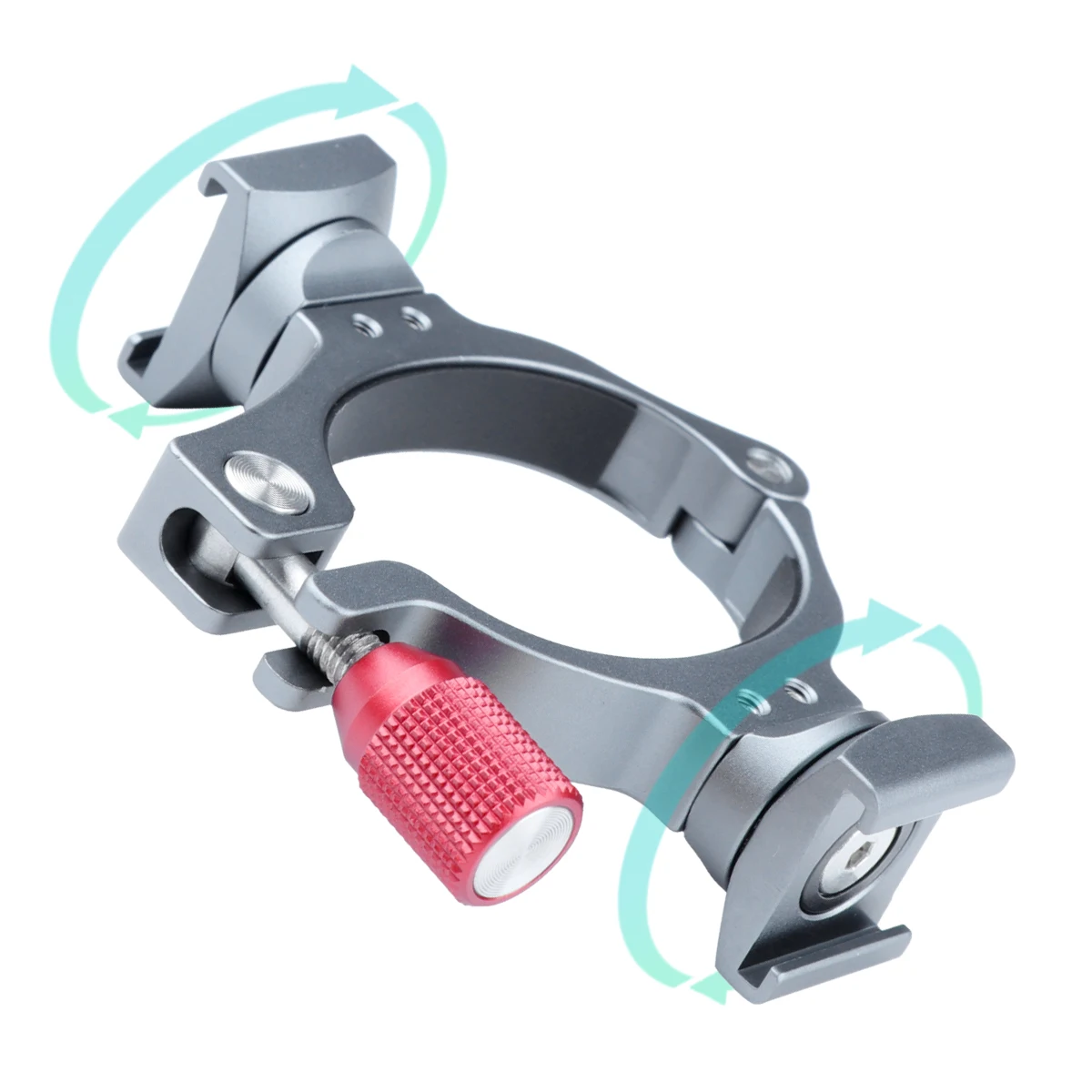 

Folding Quick Release Double Cold Expansion Bracket Hot Shoe Adapter for DJI Osmo Mobile 3 & OM4,gimbal Mounting Microphone/LED