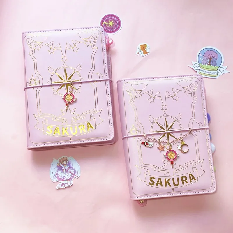 3 вида стилей Card Captor Sakura аниме действие напечатанный рисунок Бумага Настольная книга волшебный блокнот Прекрасная Луна Звезда Дневник Книга Канцелярский набор