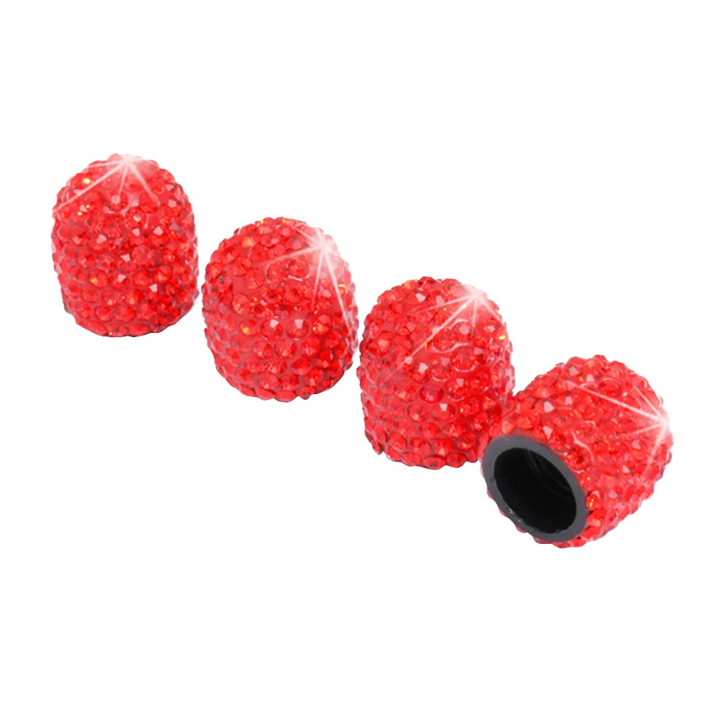 Автомобильные аксессуары сверкающие стразы шин Кепки авто крышки стержня