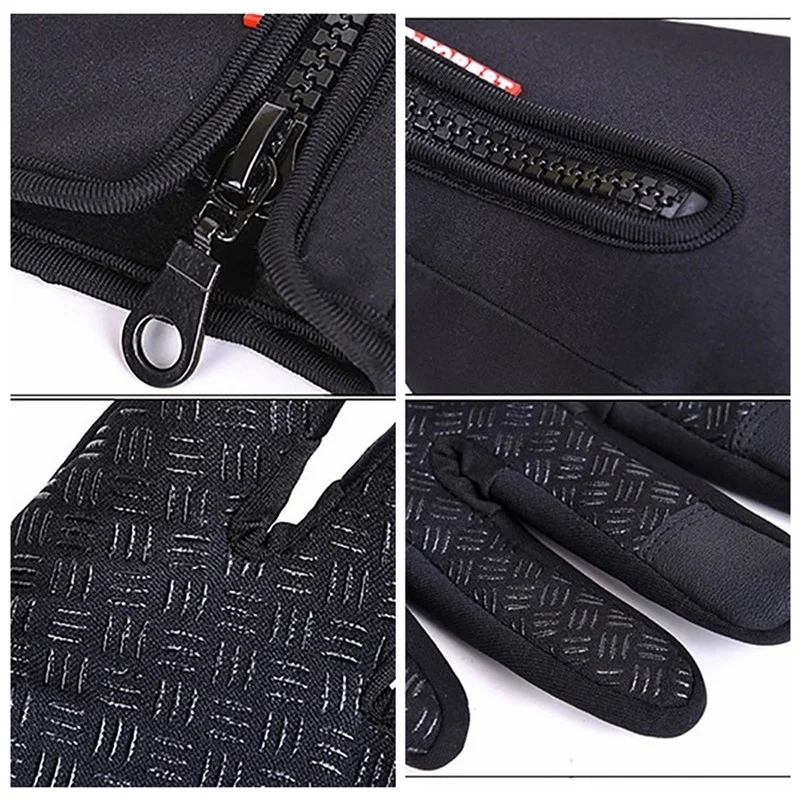 Мотоциклетные Перчатки для сенсорных экранов зимние мотоциклетные перчатки