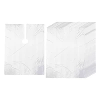 1800x Clear Hairdressing Capes Barber Shop Gown Hair Styling Coloring Apron