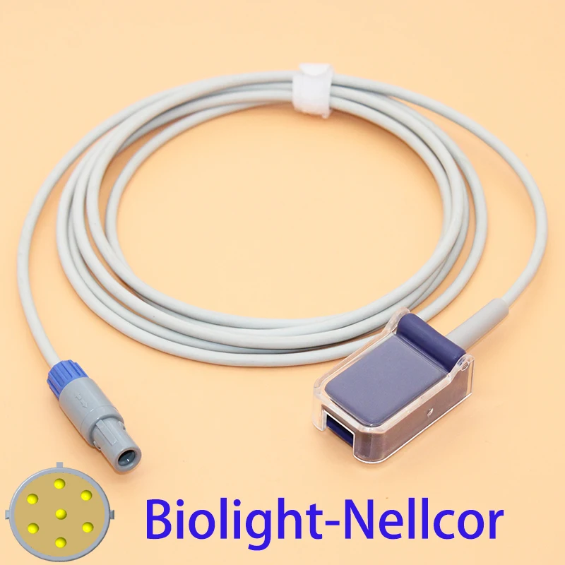 2 4 М адаптер датчика SpO2/Удлинительный кабель для монитора пациента Biolight подходит