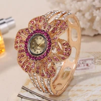 20pc watch personalized flower watch diamond watch ladies alloy quartz watch factory direct supply