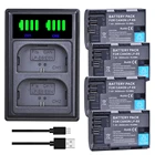 Аккумулятор и зарядное устройство для Canon EOS 5D Mark II III 50D 6D 60D 7D 70D 80D 90D EOS R, 2650 мАч