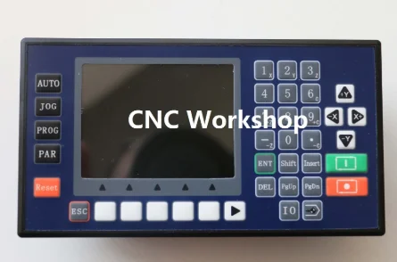 3 осевой цветной ЖК контроллер CNC 5 дюйма токарный мини фрезерный станок