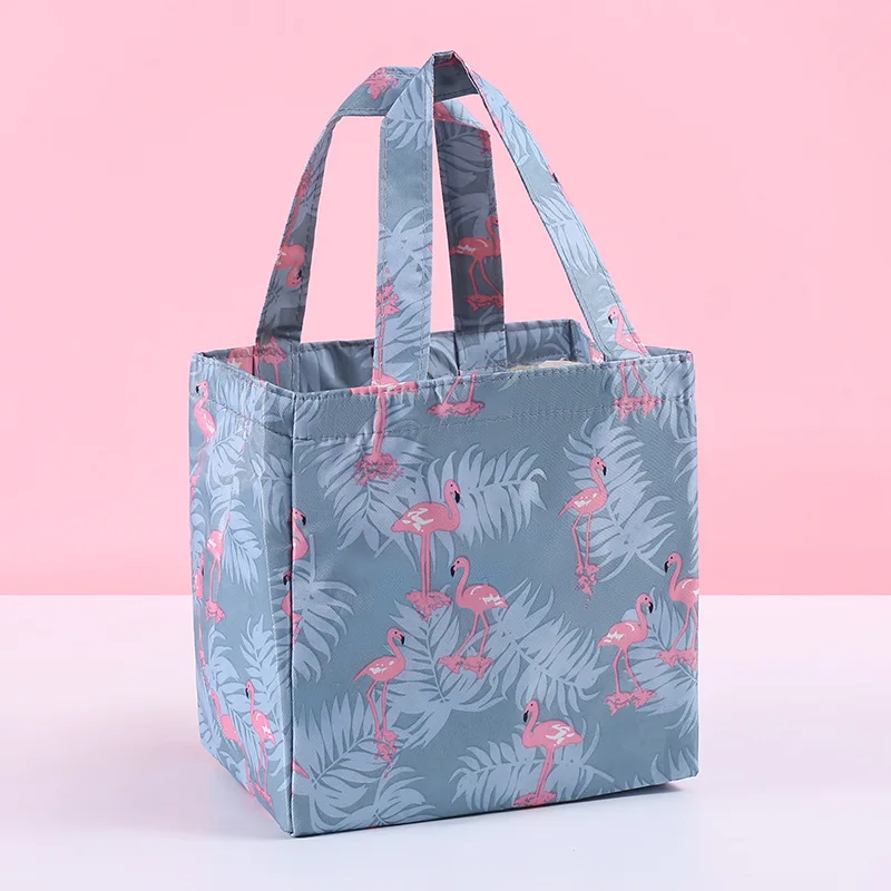 

1PC Portable Outdoor Picnic Bag Waterproof Tableware Insulated Thermal Cooler Food Container Basket Camping Lunch Bags for Women