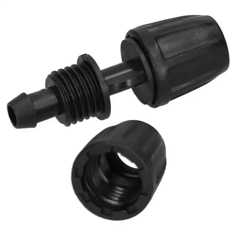 

Waterproof Tape lead 8/11 Straight Hose Connector with Lock Garden Hose Connector Irrigation Fittings hose