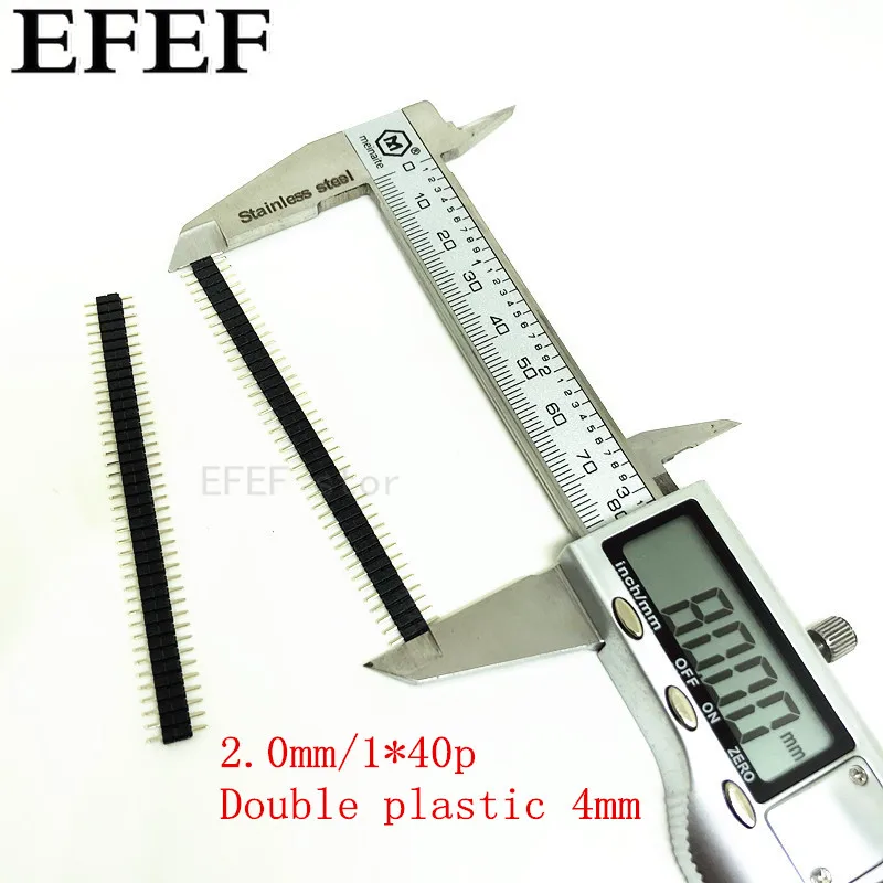 1*40p 2 00 мм расстояние Однорядная игла двухслойная пластиковая Высота 4 общая