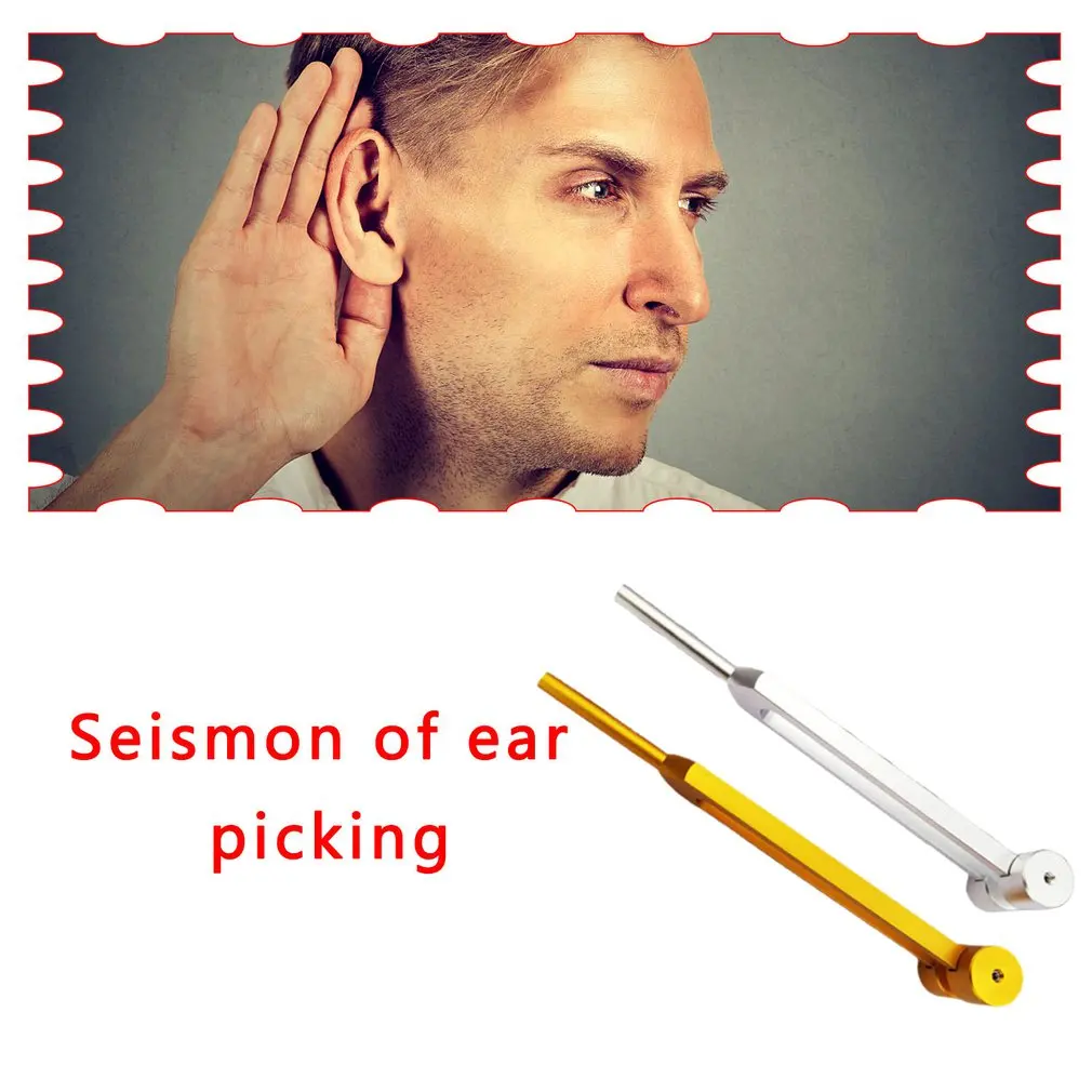 Настраиваемая вилка 128 Гц с шариковым основанием для полного исцеления и