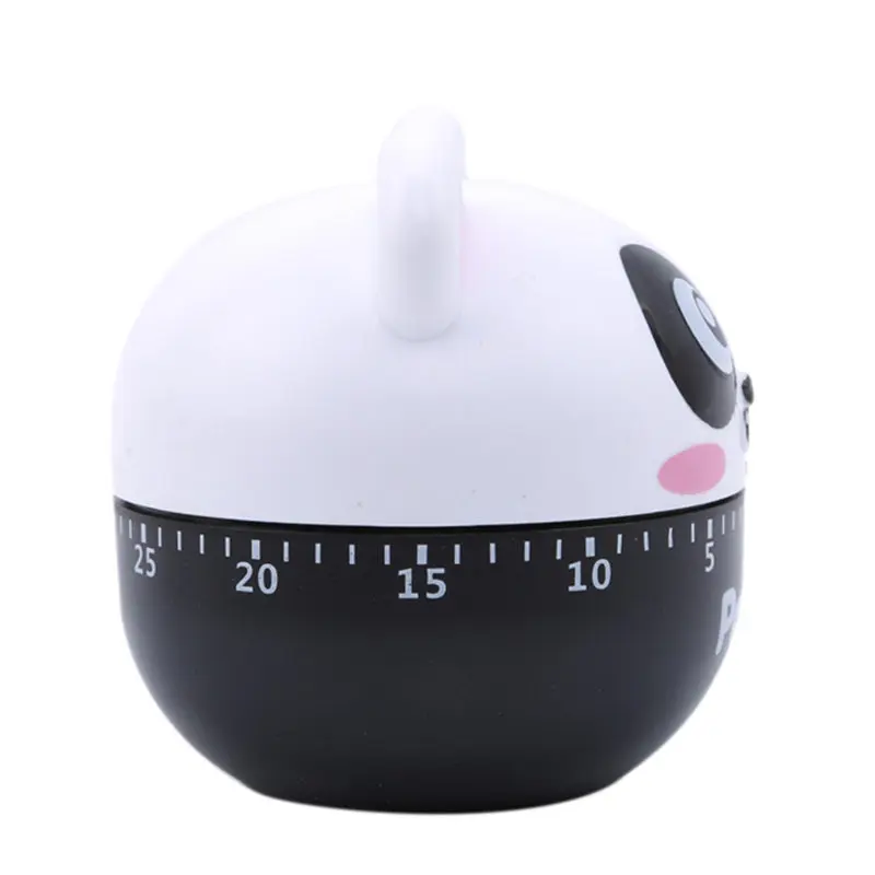 

Mini Size Cartoon Panda Machinery Timer 60 Minutes Mechanical Kitchen Cooking Timers Alarm Counters Manual Timer Kitchen Utensil