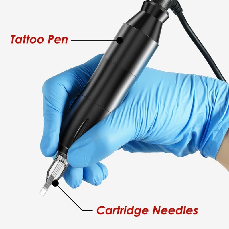 

20Pcs Standard Disposable Tattoo Needle Cartridges with Membrane Safety Cartridges for Tattoo Artists Round Liner