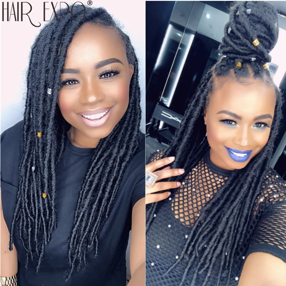 18 дюймов богиня искусственные локоны в стиле Crochet косы волосы для наращивания