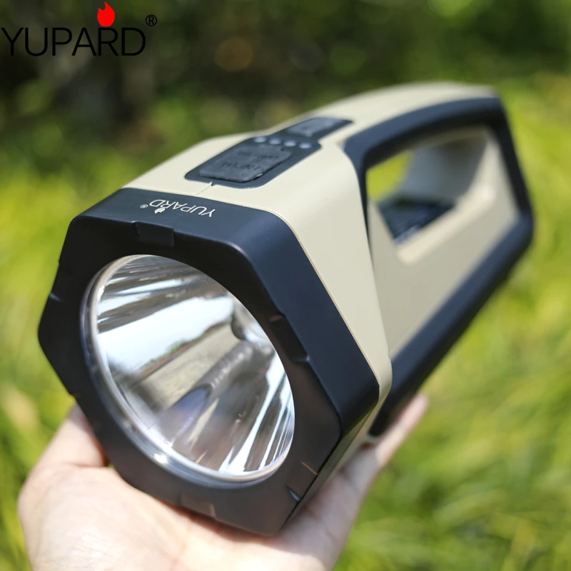 Скидка Светодиодный фонарь XHP50.2 COB, перезаряжаемый, многофункциональный, портативный, водонепроницаемый, для охоты