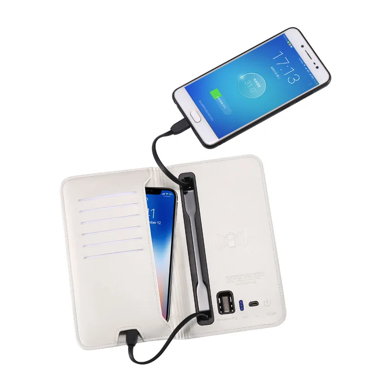 Новинка 2019 мужской кошелек многофункциональный ручной с зарядкой бизнес клатч