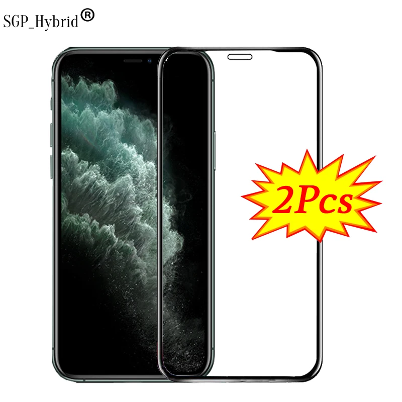 Защитное стекло закаленное для iphone 11 Pro Max 2 шт.|Защитные стёкла и плёнки телефонов|