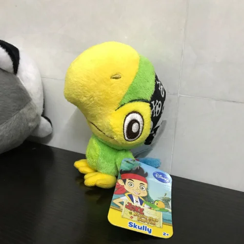 15cm Джейк и пираты neverland skully bird плюшевая игрушка набор из 2 - Цвет: 15cm