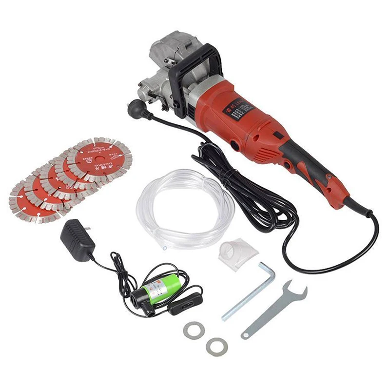 220 В ручная электрическая машина для резки стен армированного бетона без пыли 4