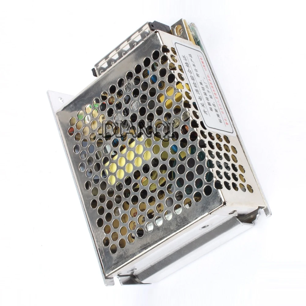 Миниатюрный блок питания DIANQI MS 50W 5 в 12 В 15 24 10 преобразователь переменного тока