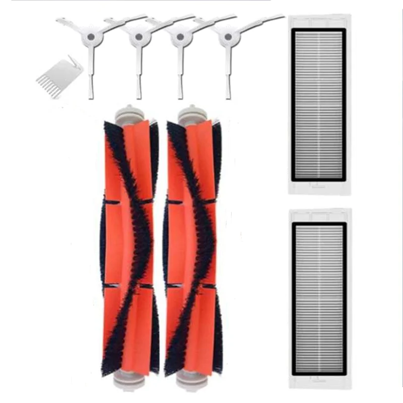 

1Set Main Brush Filters Side Brushes Accessories Suitable for Xiaomi Roborock S50 Vacuum Robot Parts