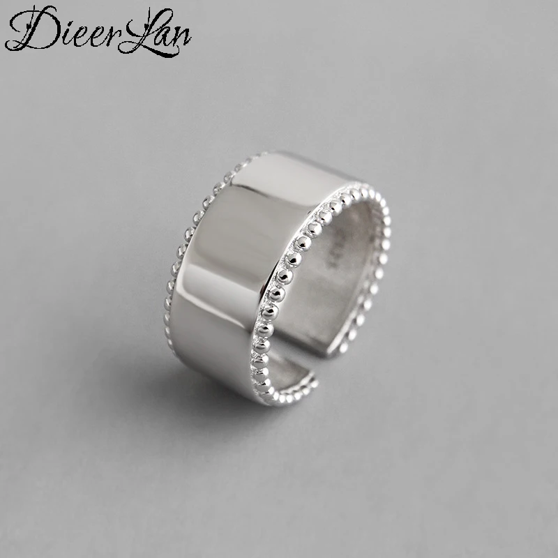 DIEERLAN Ретро Винтажные Ювелирные изделия серебряного цвета гладкая фотография