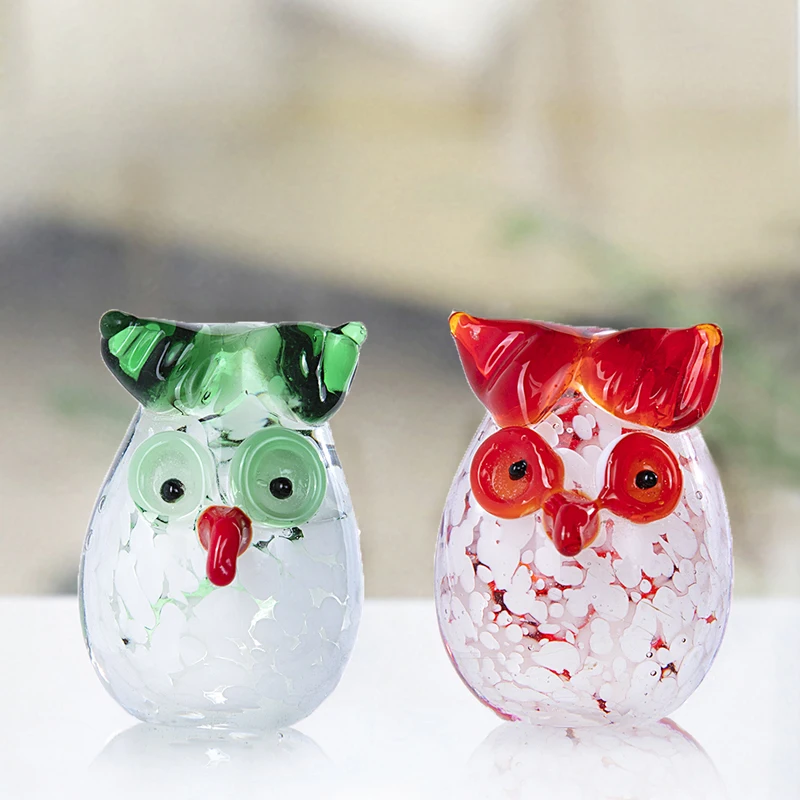 H &amp D набор из 2 рождественских подарков ручная работа милые фигурки совы