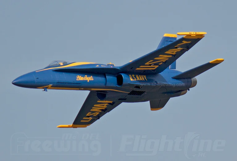 Окончательного Би F18 F 18 90 мм F/A 18C Hornet Голубой ангел RC EDF Jet модель